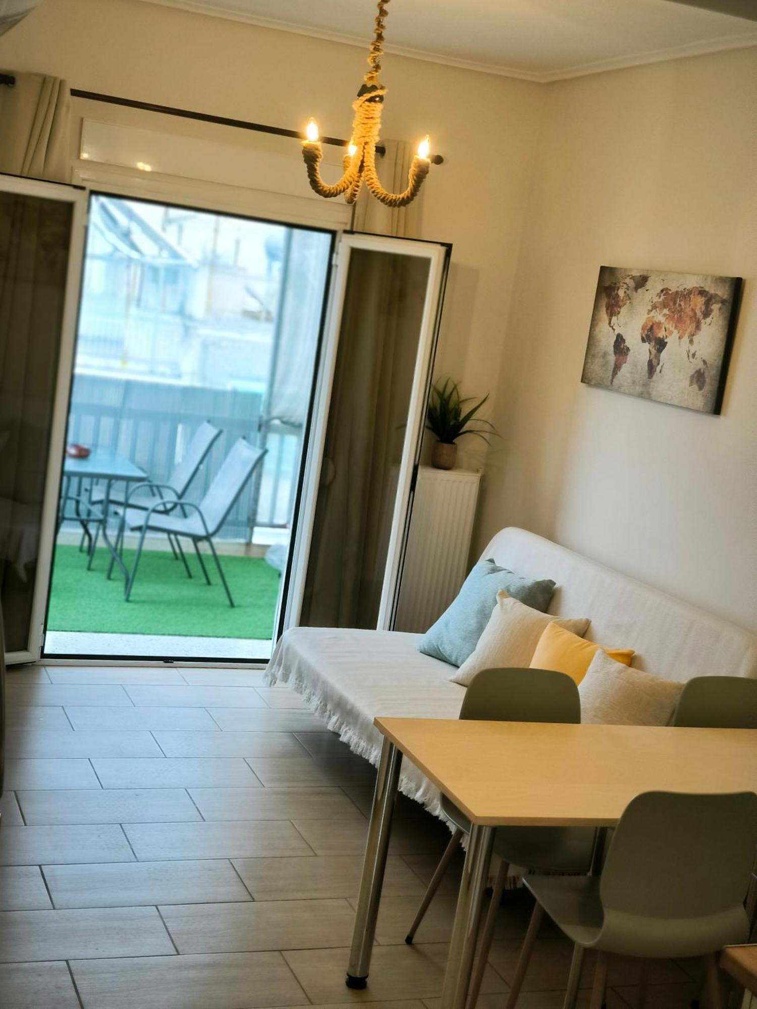 Apartamento Penthouse With An Incredible View 350M From Metro Station! Atenas Exterior foto